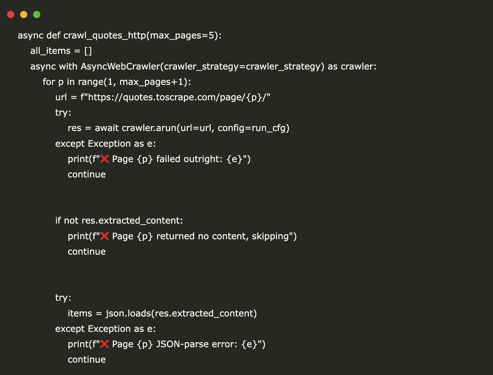 Una guía de codificación para la extracción de datos web asincrónicos utilizando Crawl4ai: un kit de herramientas de rastreo web y raspado de código abierto diseñado para flujos de trabajo LLM